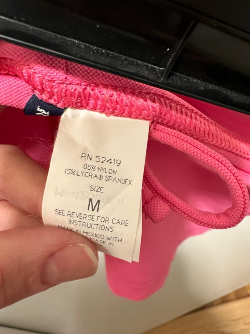 NWOT Ralph Lauren Hot Pink Drawstring Short Shorts - Picture 5 of 6